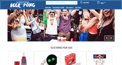 Desktop Screenshot of beer-pong.fr